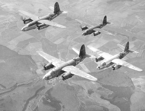 B26s.in.formation.over.italy